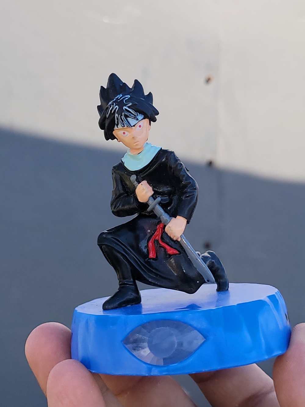 Yu Yu Hakusho Hiei Figure Hardees Carl's Jr Jagan Eye Viewer Toy 2004 Rare